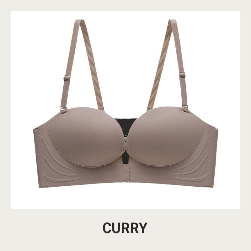 🔥SUPER OFFERTA🔥🌟Reggiseno Push-Up con Bretelle Invisibili e Chiusura Anteriore🥰