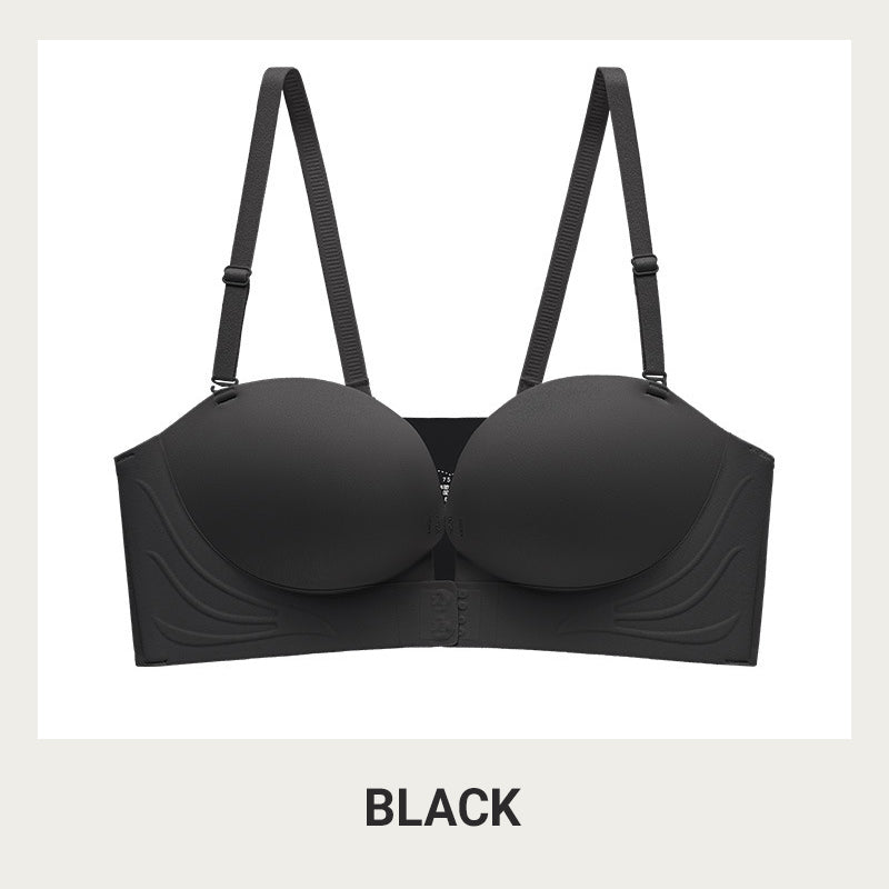 🔥SUPER OFFERTA🔥🌟Reggiseno Push-Up con Bretelle Invisibili e Chiusura Anteriore🥰