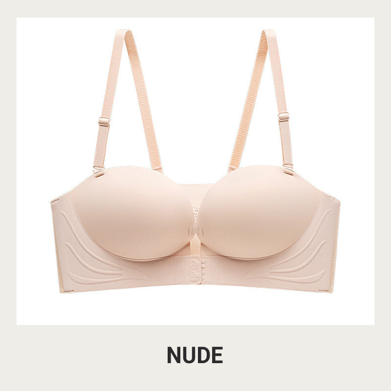 🔥SUPER OFFERTA🔥🌟Reggiseno Push-Up con Bretelle Invisibili e Chiusura Anteriore🥰