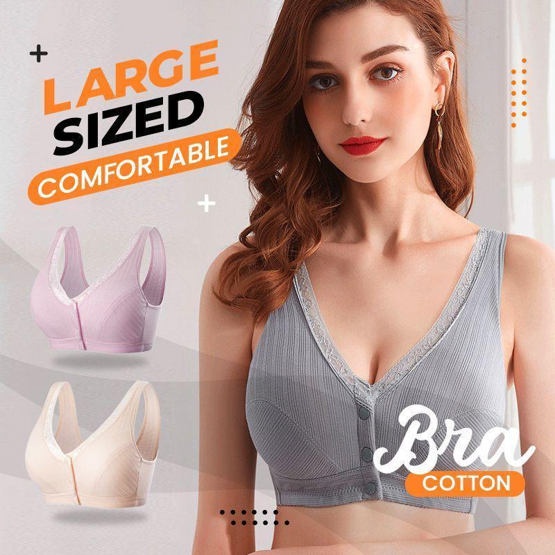 🔥Vendita Calda 2025🔥Comodo Reggiseno in Cotone Taglie Forti