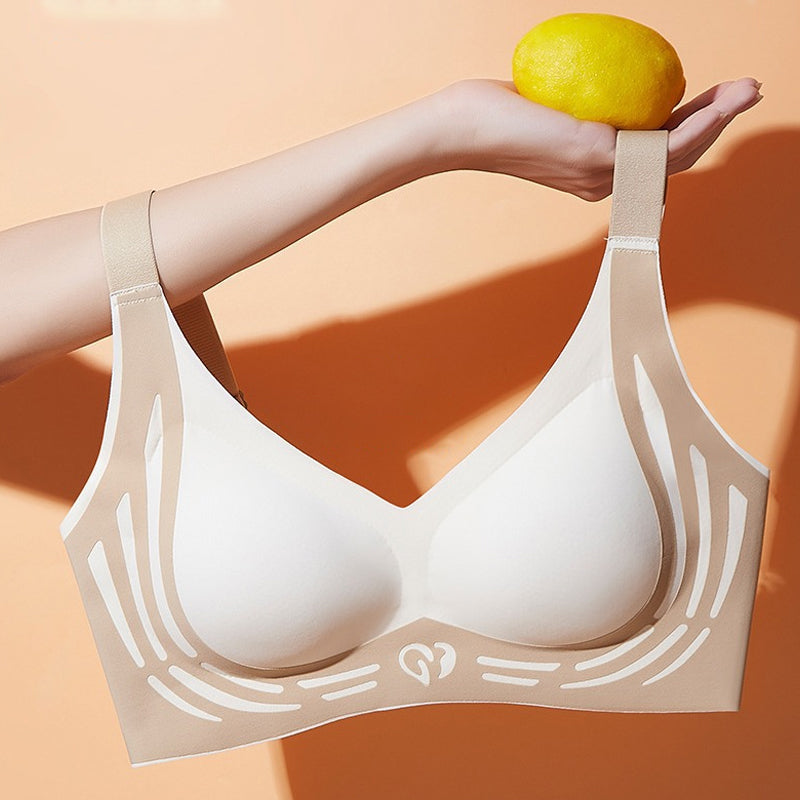 Reggiseno push-up senza cuciture e senza ferretti, anti-cedimento