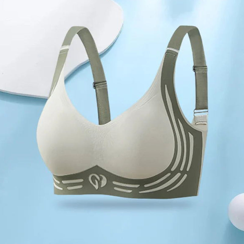 Reggiseno push-up senza cuciture e senza ferretti, anti-cedimento