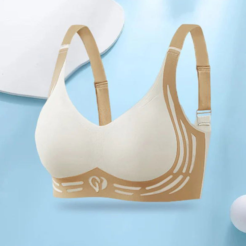 Reggiseno push-up senza cuciture e senza ferretti, anti-cedimento