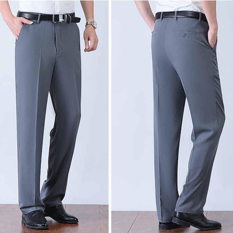 ❄️👖Pantaloni da Uomo in Seta Ghiaccio ad Asciugatura Rapida