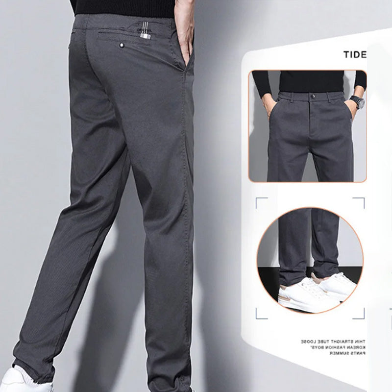 Men’s Casual Elastic Waist Pants