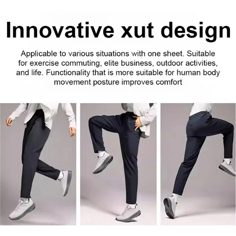 Men’s Casual Elastic Waist Pants