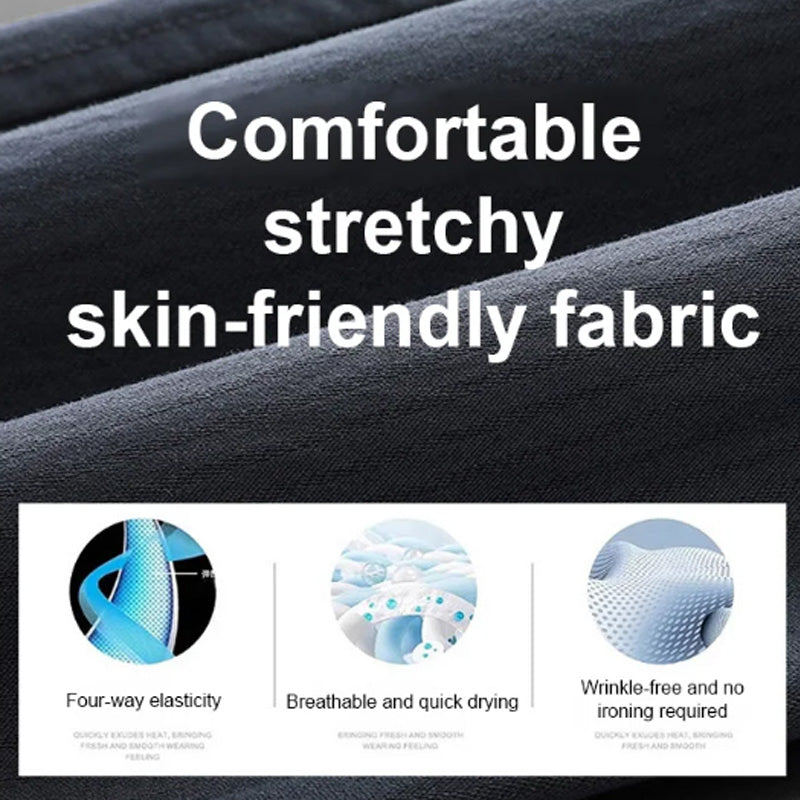 Men’s Casual Elastic Waist Pants