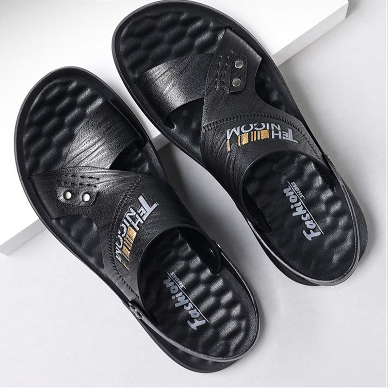 🔥 Solo per un periodo limitato 🔥50% DI SCONTO Sandali da uomo antiscivolo 2 in 1 con punta aperta