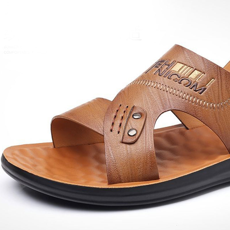 🔥 Solo per un periodo limitato 🔥50% DI SCONTO Sandali da uomo antiscivolo 2 in 1 con punta aperta