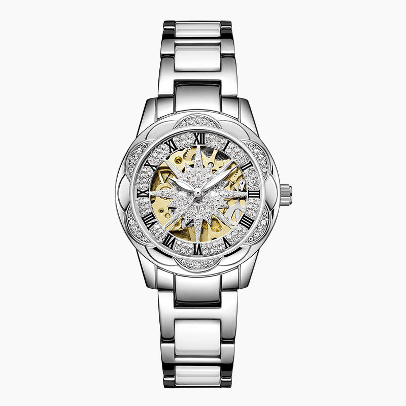 🔥Offerta a Tempo Limitato Sconto del 50%🔥Orologio da Donna al Quarzo con Strass