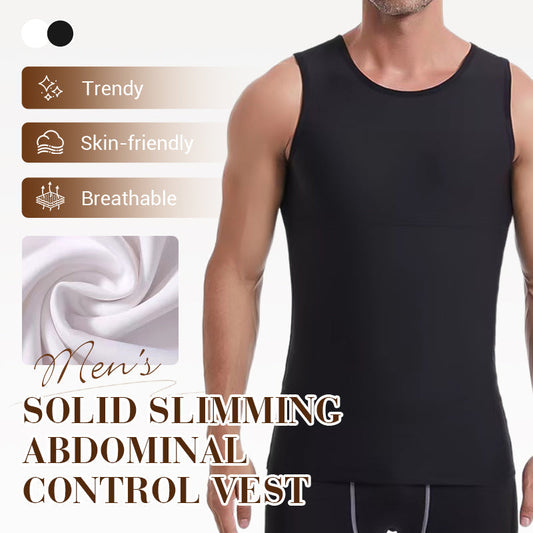 Canotta snellente modellante da uomo per il controllo addominale