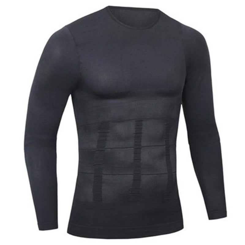 Maglia compressiva da uomo a maniche lunghe