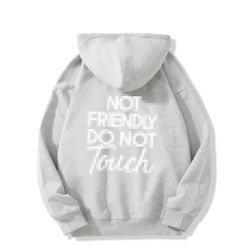 🎁2026 New Arrivals 50% OFF💥Not Friendly Do Not Touch Print Hoodies🖤