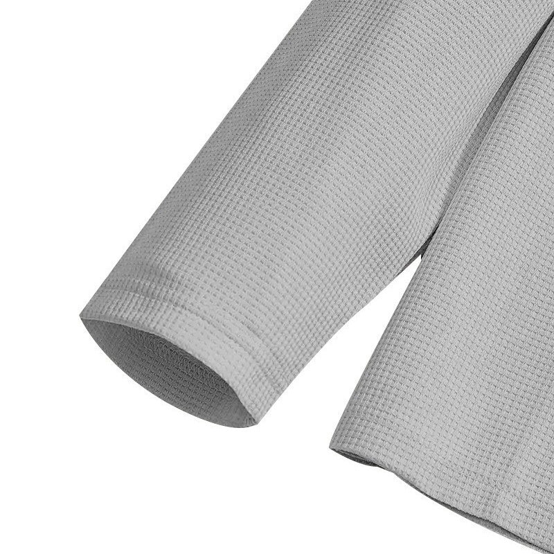 📢📢60%  OFF !! ⏰Men’s Waffle Knit Sweatshirt & Straight-Leg Pants Set
