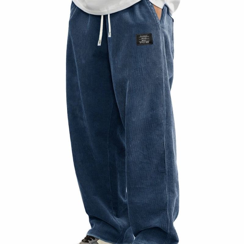 ✨📢60% OFF !!!🔥Men's Loose-Fit Drawstring Pants with Pockets