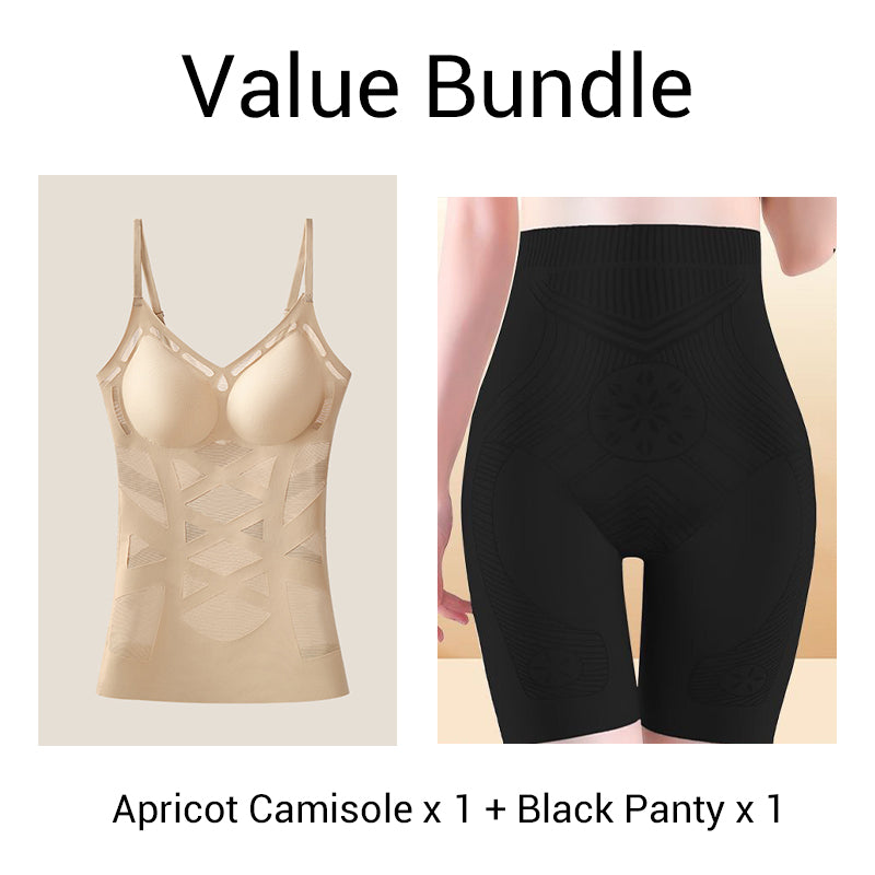 🔥New Arrivals✨Women's Seamless Shaping Camisole with Built-in Bra