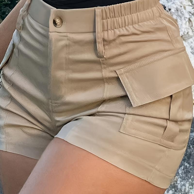 🥳SUMMER HOT SALE🥳💞50K+ SOLD!💥50% OFF! 🔥Women's High-Waist Cargo Shorts with Pockets— Free Shipping For Two Pieces