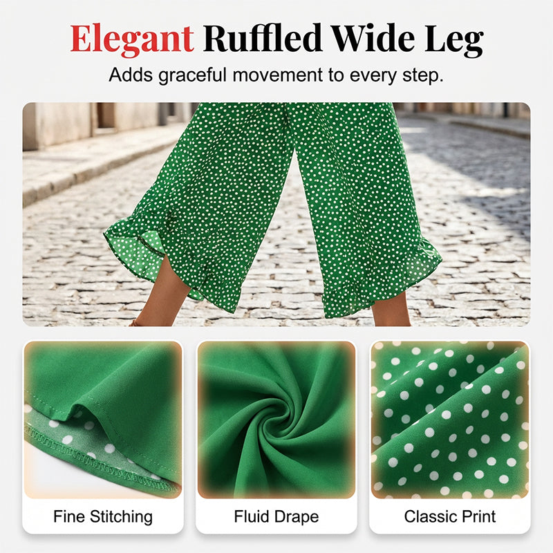 ⏳Offerta a tempo limitato⏰Pantaloni Donna Vita Alta Gamba Larga Effetto Fluttuante – Modellanti, Comodi ed Eleganti