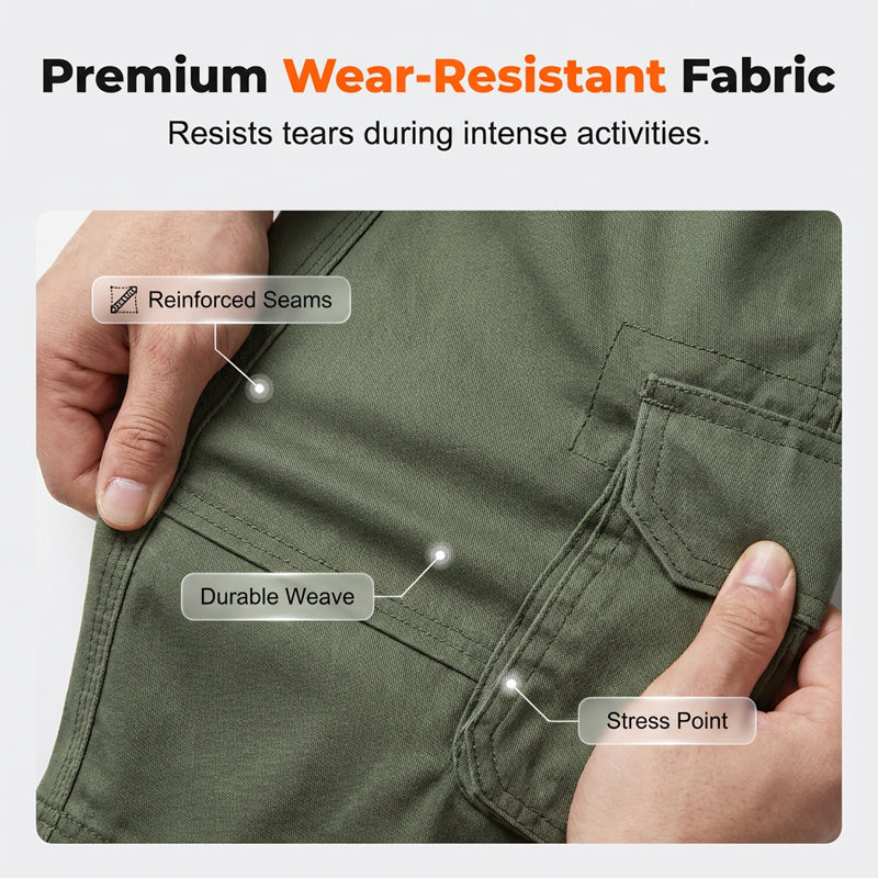 Men's Outdoor Casual Cargo Shorts