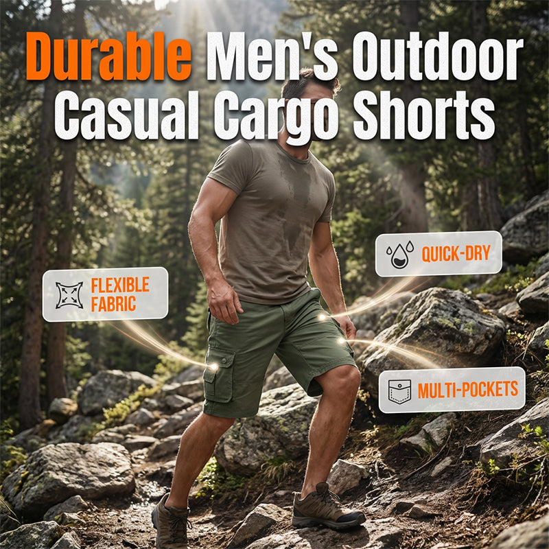 Men's Outdoor Casual Cargo Shorts