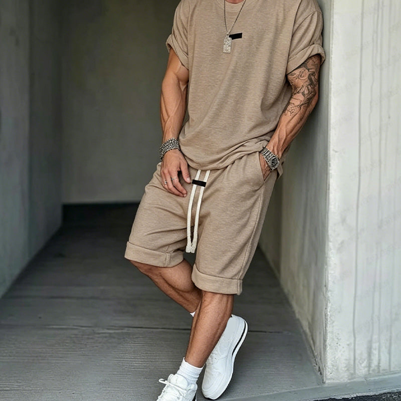 🎁Nuovi arrivi SCONTO 50%💥Set uomo T-shirt e pantaloncini casual