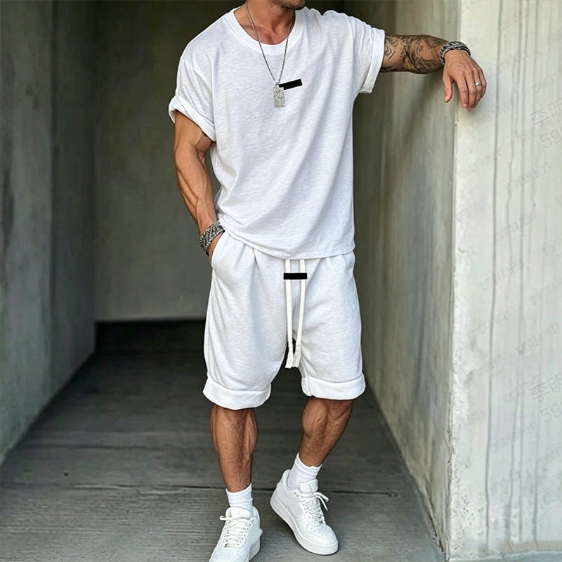 🎁Nuovi arrivi SCONTO 50%💥Set uomo T-shirt e pantaloncini casual
