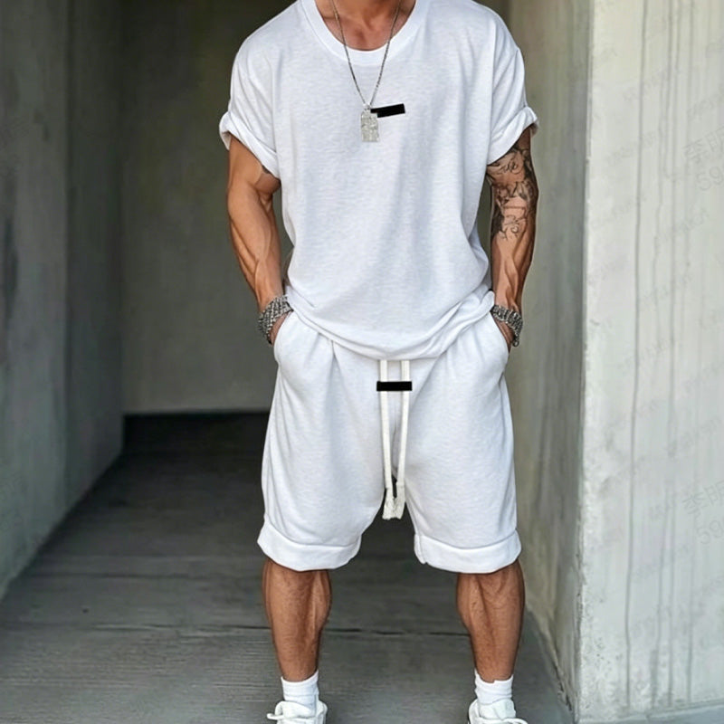 🎁Nuovi arrivi SCONTO 50%💥Set uomo T-shirt e pantaloncini casual