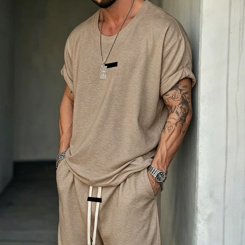 🎁Nuovi arrivi SCONTO 50%💥Set uomo T-shirt e pantaloncini casual