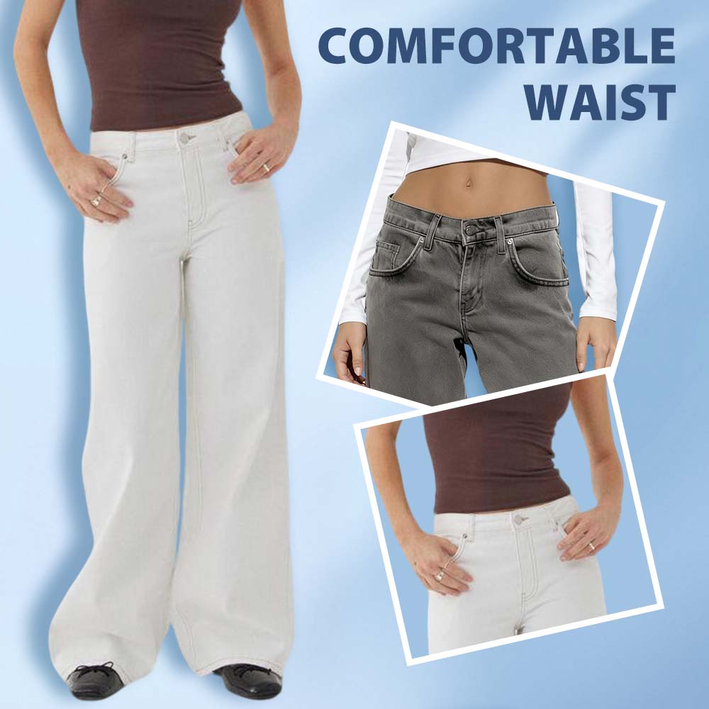 🥳2026 HOT SALE🥳💞50K+ SOLD!📢⏰ 50% OFF!Women's Vintage-Style Relaxed Fit Jeans