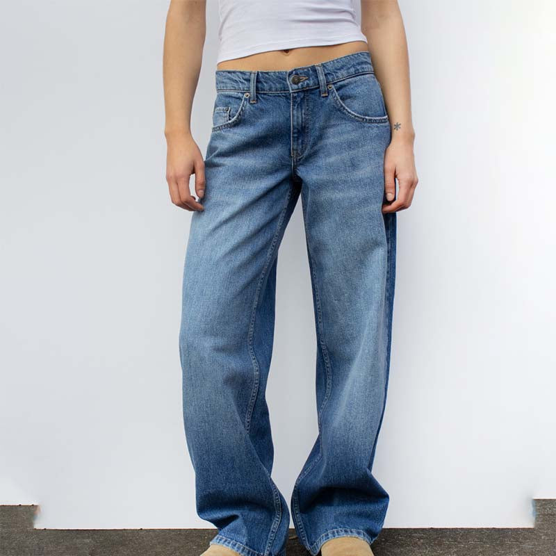 🥳2026 HOT SALE🥳💞50K+ SOLD!📢⏰ 50% OFF!Women's Vintage-Style Relaxed Fit Jeans