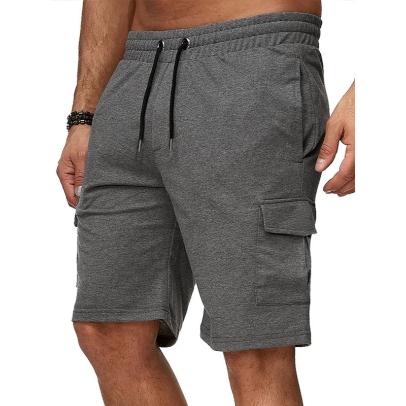Men's Casual Cargo Shorts with Pockets