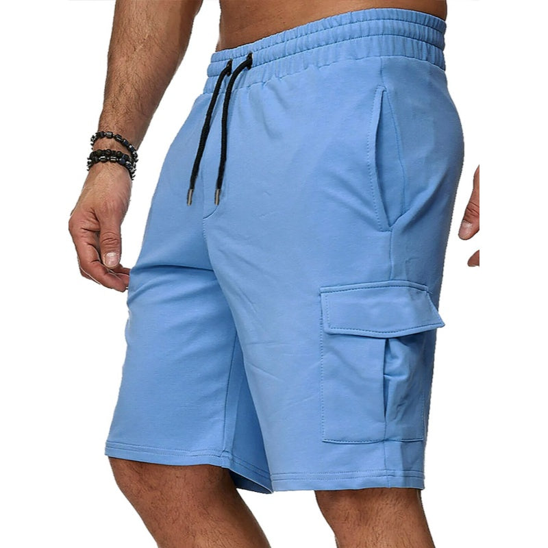 Men's Casual Cargo Shorts with Pockets